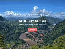 Tablet Screenshot of bobbydriggs.com